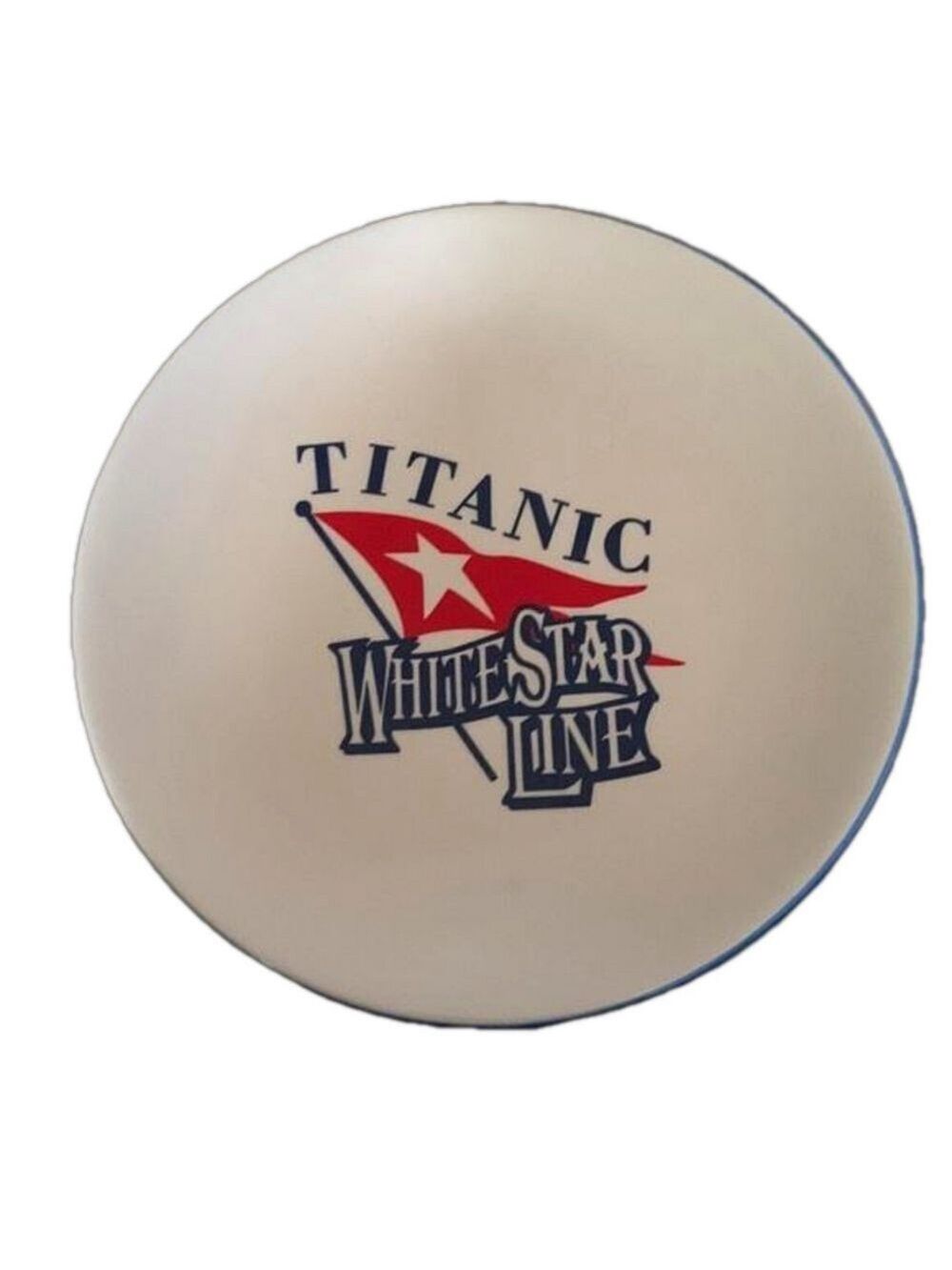 Titanic White Star Line decorative plate